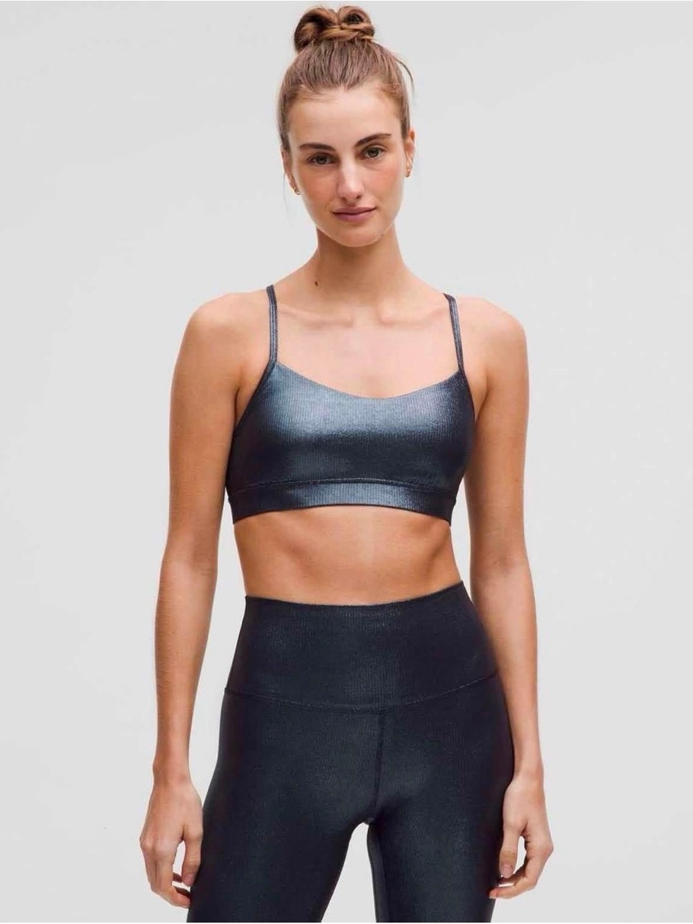 lululemon athletica Metallic Charcoal Shimmer SET